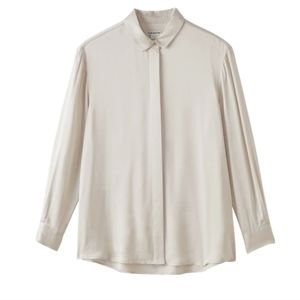 Frank and Oak The satin Blouse  size M NWT